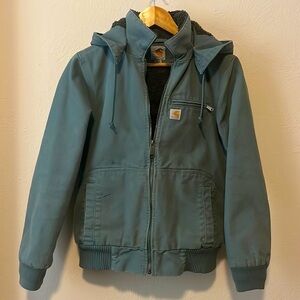Women’s Carhartt Jacket, Sage Green, Size Small